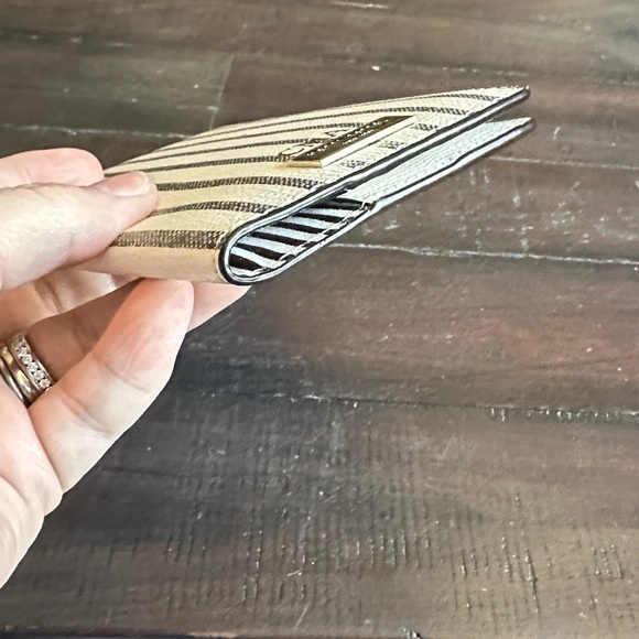 Henri Bendel Centennial Stripe passport cover - Picture 6 of 6